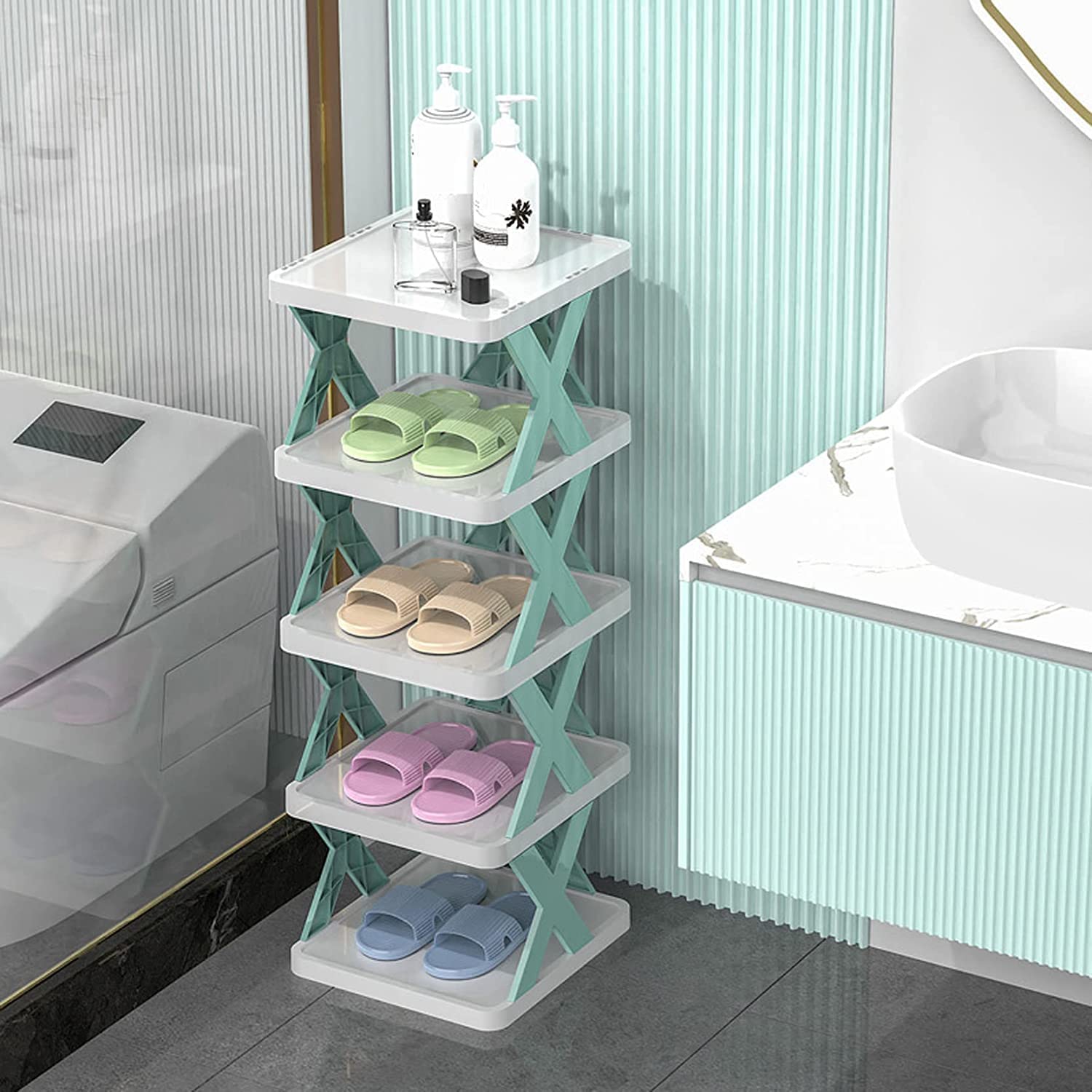 9065  5 Tier Shoes Stand Shoe Tower Rack Suit For Small Spaces Closet Small Entryway Easy Assembly And Stable In Structure Corner Storage Cabinet For Saving Space 9065  5 Tier Shoes Stand Shoe Tower Rack Suit For Small Spaces Closet Small Entryway Easy Assembly And Stable In Structure Corner Storage Cabinet For Saving Space